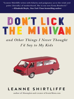 Don't Lick the Minivan - ebook